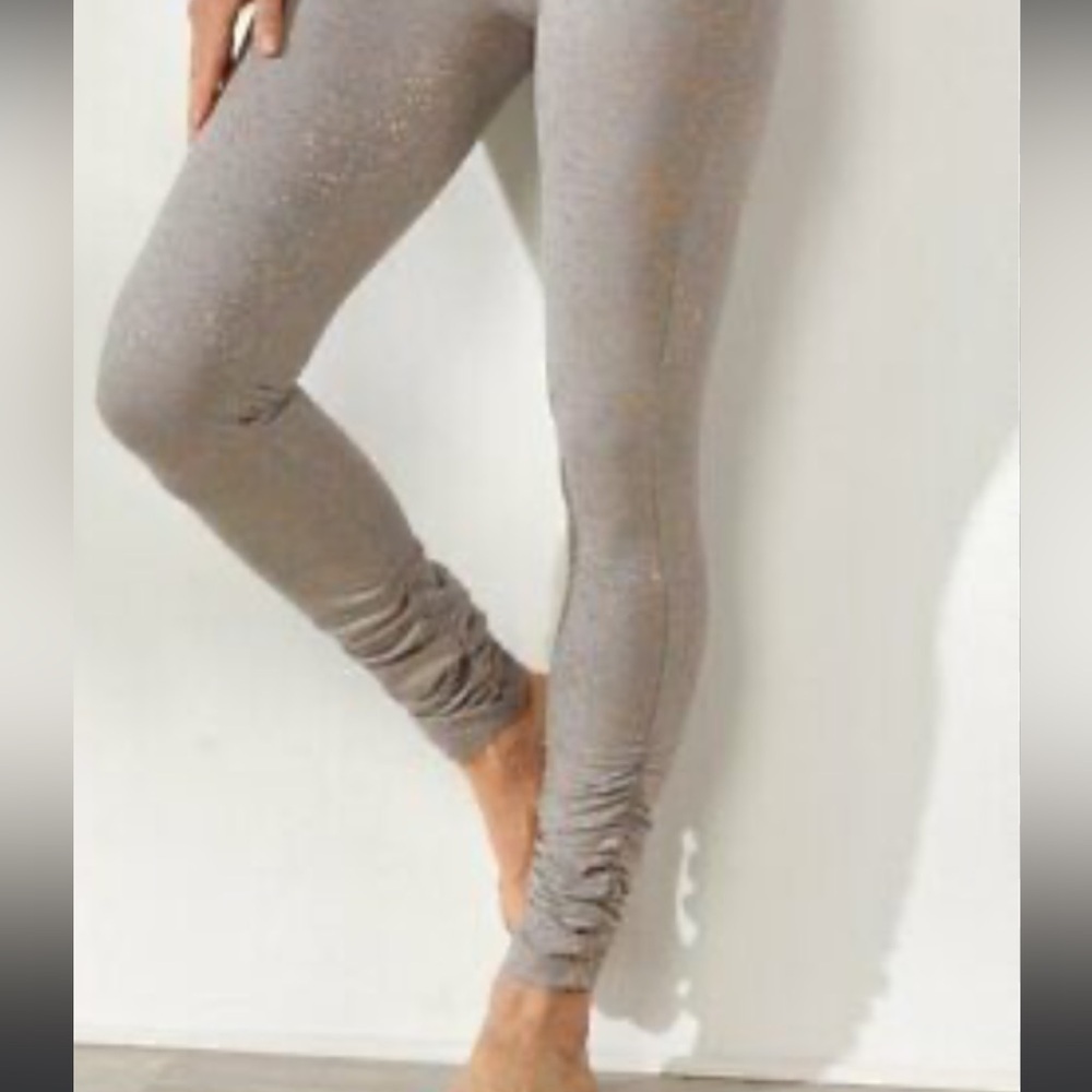 50%offw❤️ Soft Surroundings Light Mauve Super Soft Ruched Leg Lounge Joggers